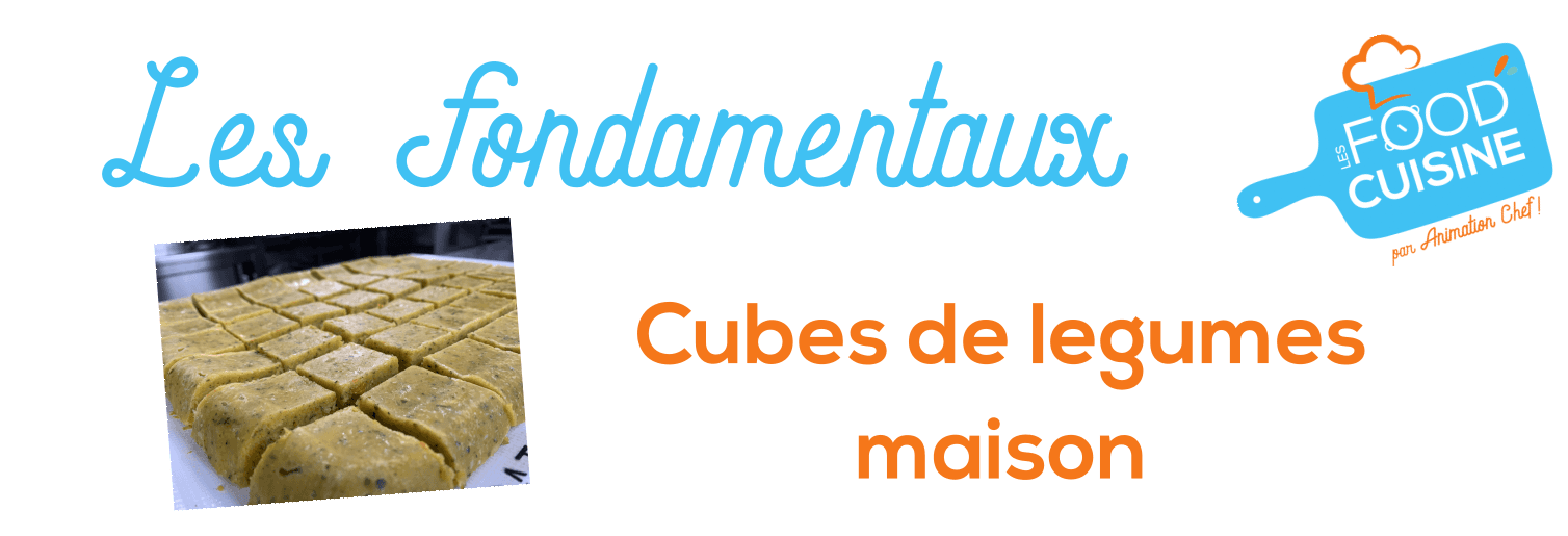 Cubes de légumes maison 