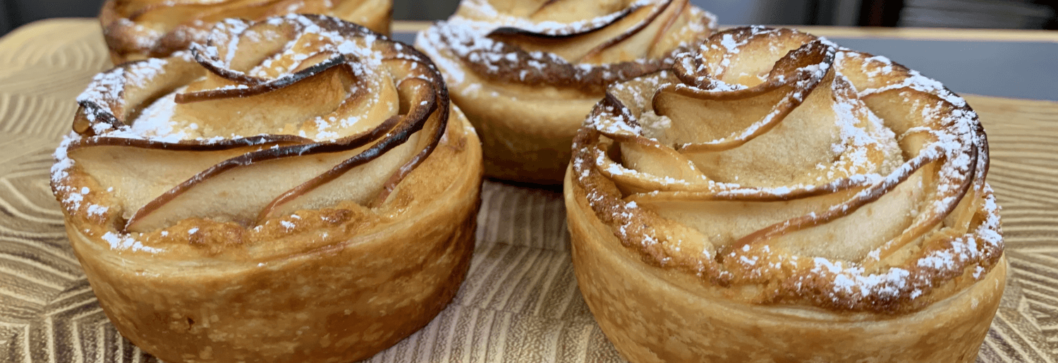 Une rose de pomme 🍏 