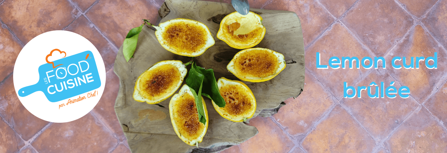 🍋 Lemon curd brûlée en coque de citron : une explosion de fraîcheur et de gourmandise ! 🔥✨ 