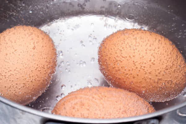 La cuisson des oeufs